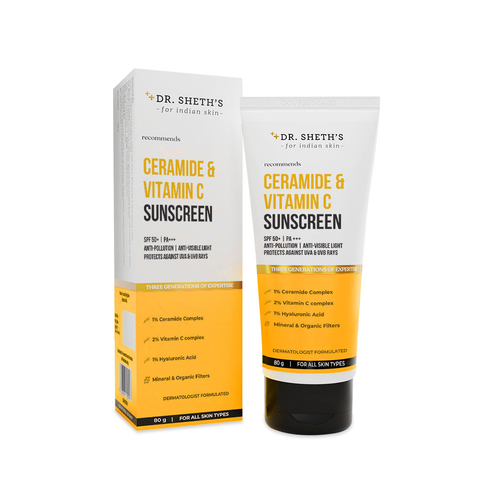 Ceramide & Vitamin C Sunscreen - 80gm