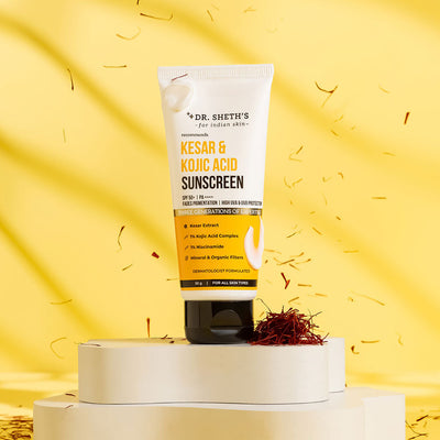 Kesar & Kojic Acid Sunscreen - 10g