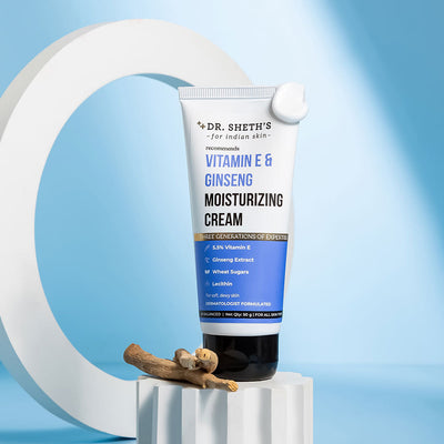 Vitamin E & Ginseng Moisturizing Cream - 50G
