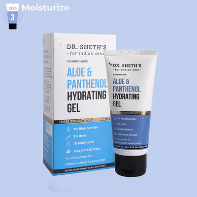 Free: Aloe & Panthenol Hydrating Gel - 50G