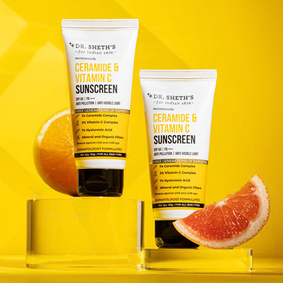 Ceramide & Vitamin C Sunscreen - Pack of 2