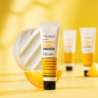 Ceramide & Vitamin C Sunscreen - 10 gm