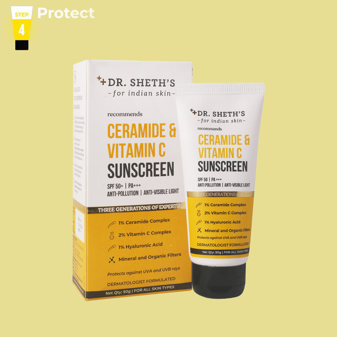 Ceramide & Vitamin C Sunscreen - Pack of 2