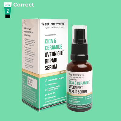 Free: Cica & Ceramide Overnight Repair Serum - 30ML