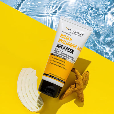 Haldi & Hyaluronic Acid Sunscreen - 125g
