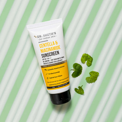 Centella & Niacinamide Oil & Acne Control Sunscreen - Kusha