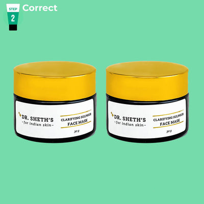 Clarifying Sulphur Face Mask - 30G (Pack of 2)